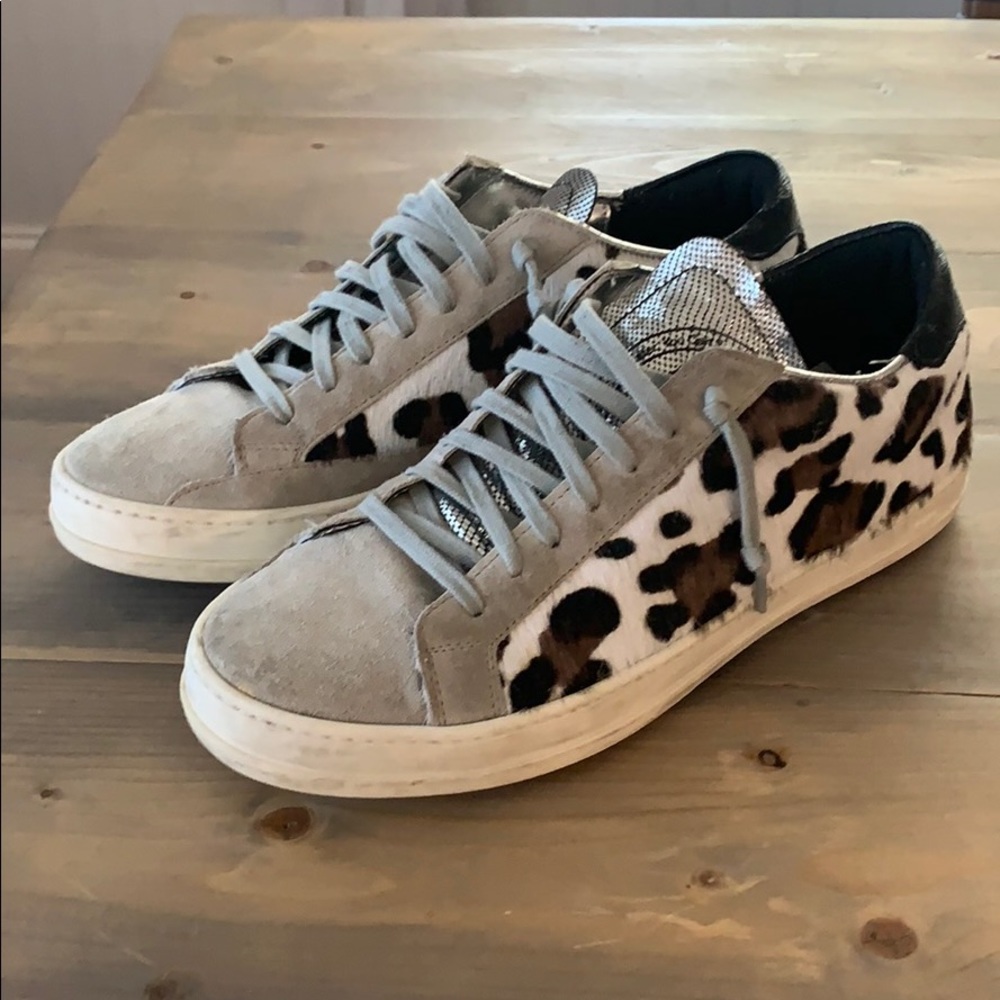 P448 Leopard John Sneaker